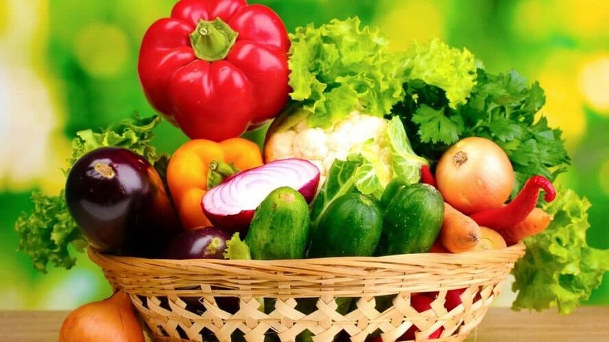 verduras para prevenir la prostatitis